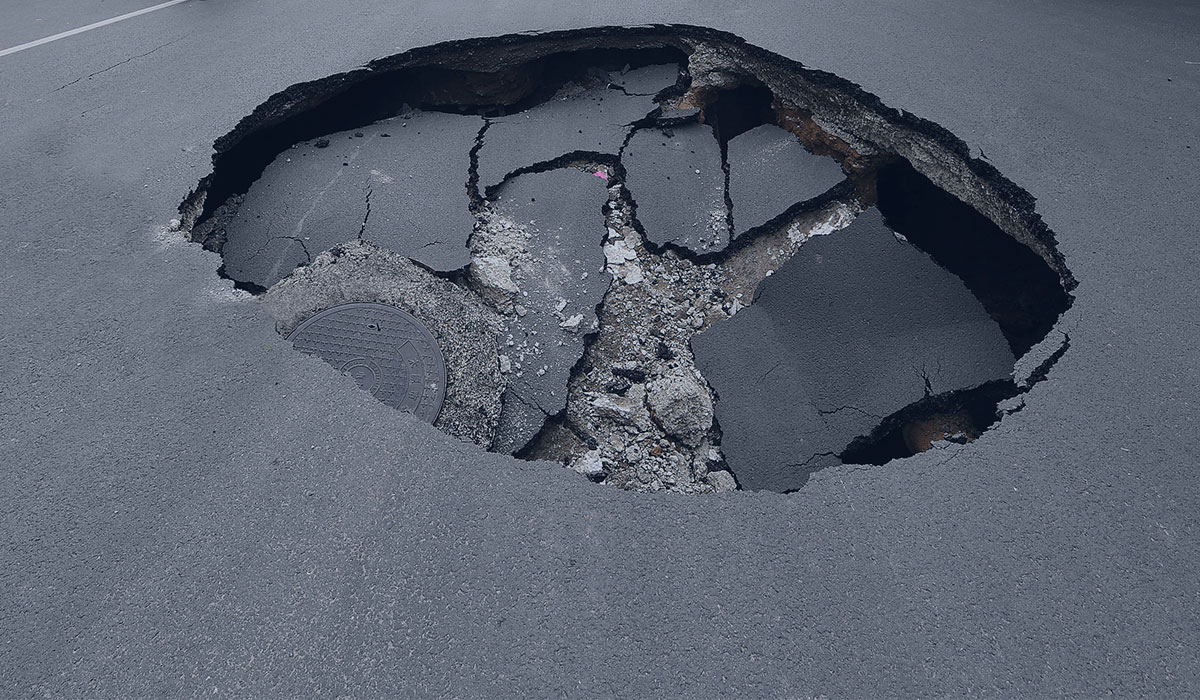 道路地下空洞探测，城市地下病害体综合探测